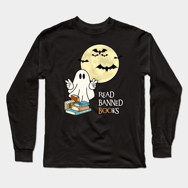 Banned Books Long Sleeve T-Shirt by Xtian Dela ✅